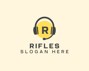 Music Headphones Podcast Logo