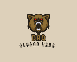 Beast - Growling Bear Gaming logo design