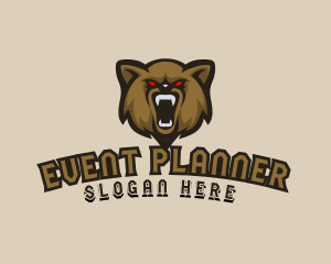 Hunting - Growling Bear Gaming logo design