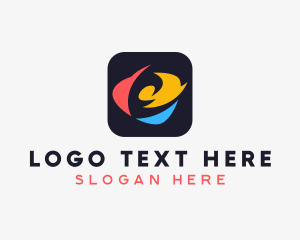 Generic - Creative Digital Swoosh logo design