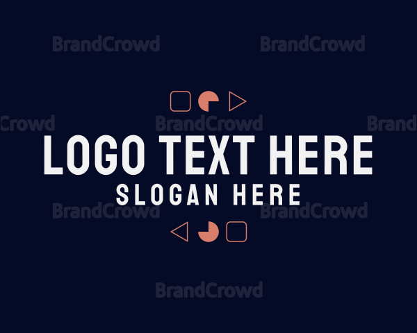 Digital Shapes Wordmark Logo