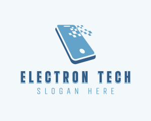 Electronics Technician Mobile logo design