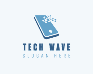 Electronics Technician Mobile logo design