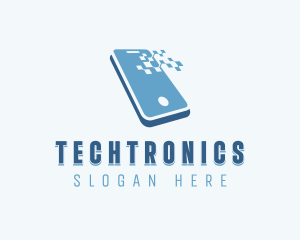 Electronics - Electronics Technician Mobile logo design