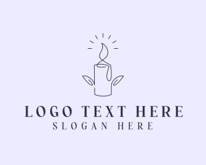 Container Candle - Handmade Candle Decor logo design