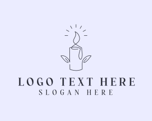 Handmade - Handmade Candle Decor logo design