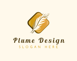 Plume - Quill Pen Plume logo design