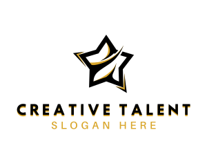 Talent - Star Entertainment Talent logo design