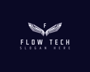 Mechanical Tech Wings logo design