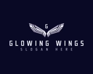 Mechanical Tech Wings logo design