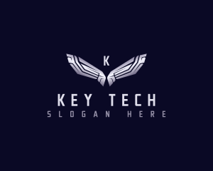 Mechanical Tech Wings logo design