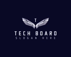 Mechanical Tech Wings logo design