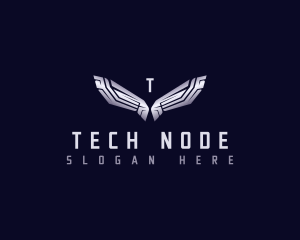 Mechanical Tech Wings logo design