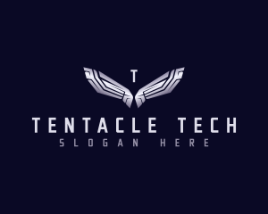 Mechanical Tech Wings logo design