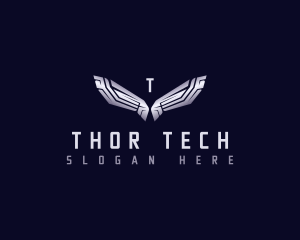 Mechanical Tech Wings logo design