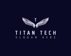 Mechanical Tech Wings logo design