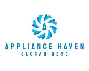 Appliances - Air Cooling Ventilation logo design