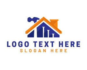 Maintenance - House Tools Renovation logo design