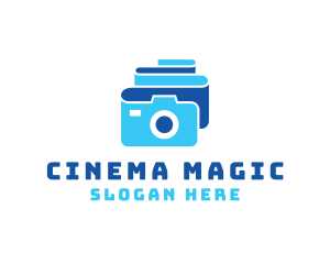 Film - Camera Film Reel logo design