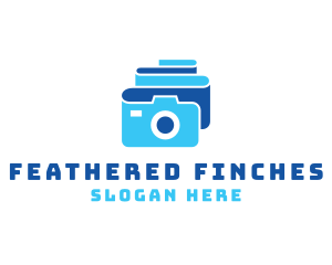 Camera Film Reel logo design