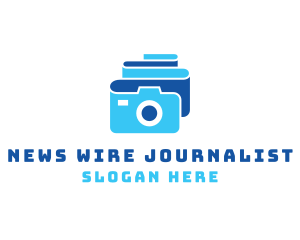 Journalist - Camera Film Reel logo design