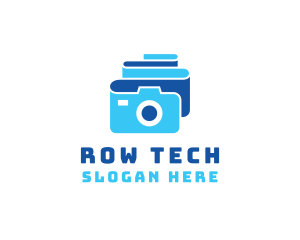 Camera Film Reel logo design