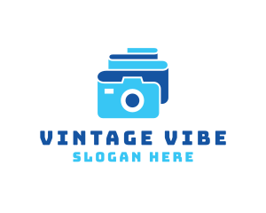 Analog - Camera Film Reel logo design