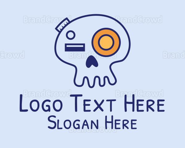 Skull Doodle Photography Logo