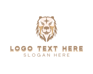 Safari - Grizzly Bear logo design