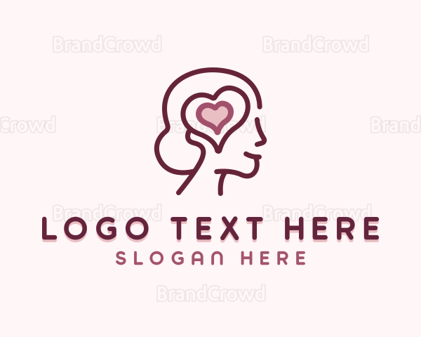 Psychology Mental Wellness Logo