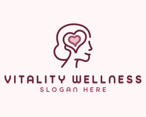 Psychology Mental Wellness logo design