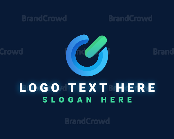 Creative Firm  Advertising Letter G Logo
