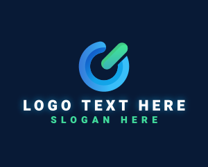 Power On - Creative Firm  Advertising Letter G logo design