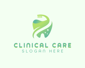 Dental Hygiene Toothbrush logo design