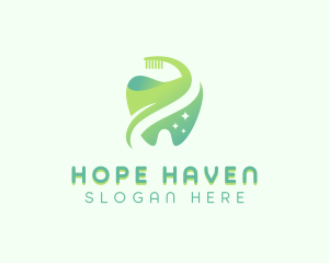 Orthodontist - Dental Hygiene Toothbrush logo design