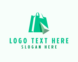 Comma - Online Shopping Tech Marketplace logo design
