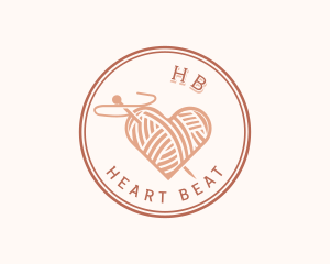 Heart Crafts Yarn logo design