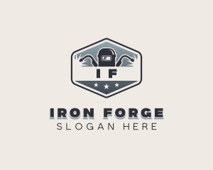 Industrial Welding Contractor logo design