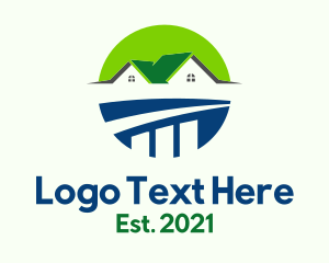 Property Developer - Town House Realtor logo design