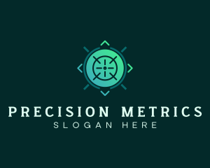 Crosshair Shooting Range logo design