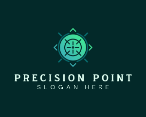 Accuracy - Crosshair Shooting Range logo design