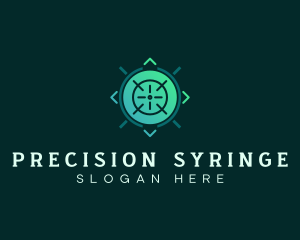 Crosshair Shooting Range logo design