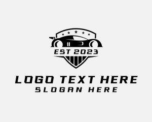 Rideshare - Sports Car Auto Detailing logo design