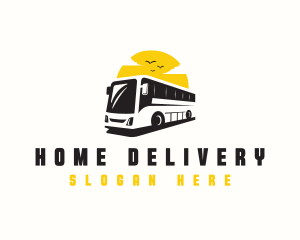 Bus Transportation Vehicle logo design