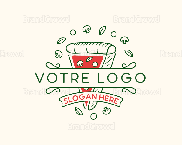 Pizza Food Restaurant Logo