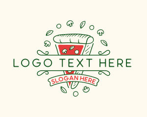 Gourmet - Pizza Food Restaurant logo design