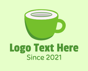 Coffee - Coconut Drink Cup logo design