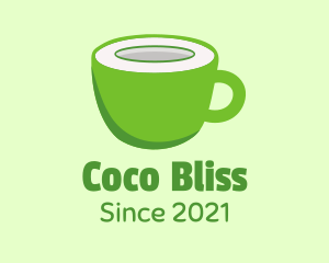 Coconut Drink Cup logo design