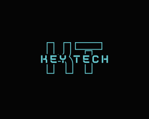 Futuristic Technology Game logo design