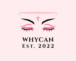 Brow - Beauty Model Eyelashes logo design